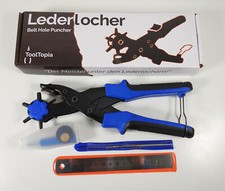 ToolTopia Lochzange für Leder